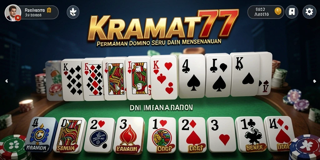 Tampilan gameplay KRAMAT77 yang menarik dan interaktif.