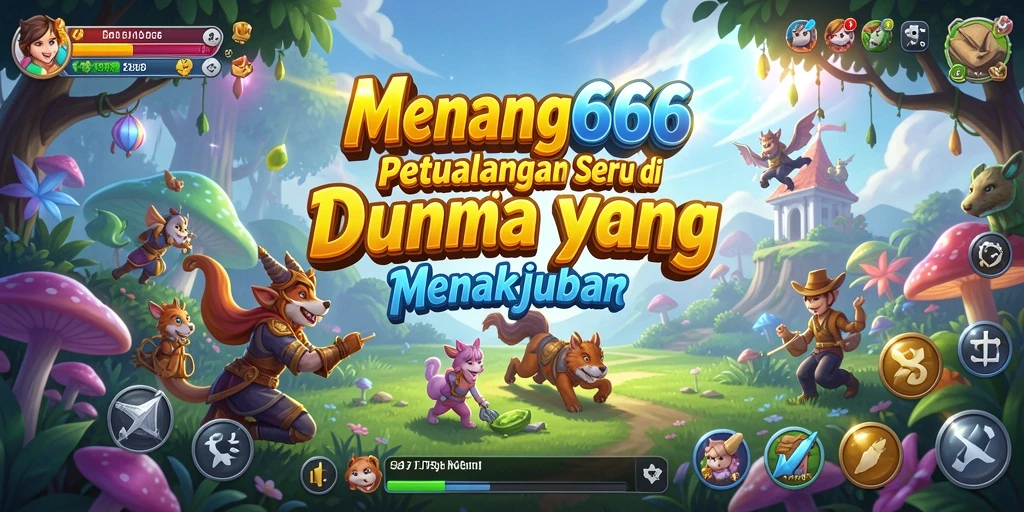 Screenshot menampilkan gameplay penuh aksi dari MENANG666.