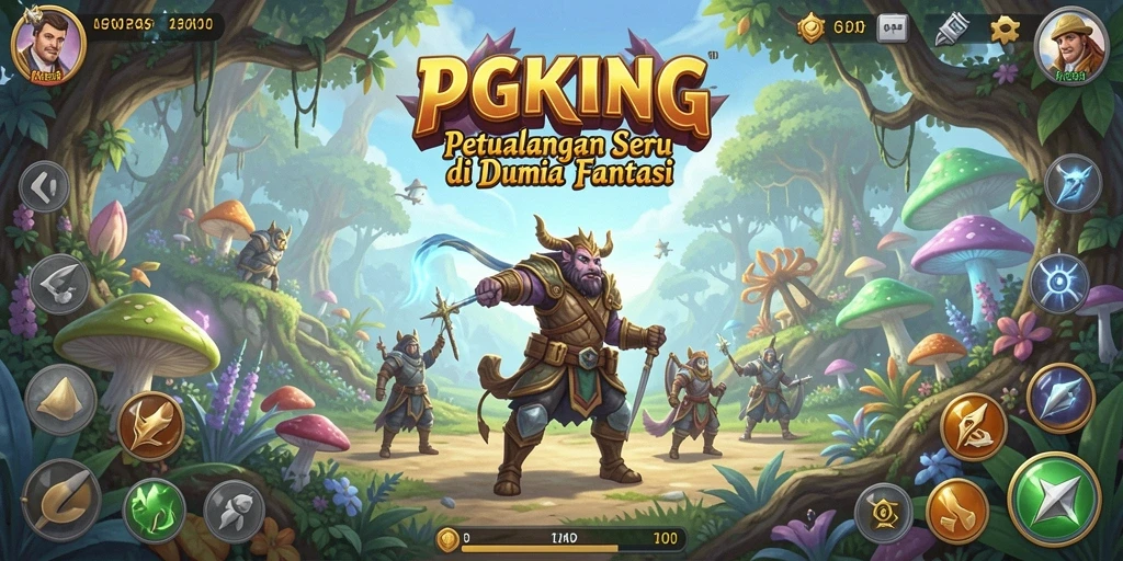 Tangkapan layar PGKING menampilkan aksi seru dalam petualangan yang mendebarkan.